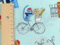 Preview: Patchworkstoff Cafe in Paris von Benartex mit Maß